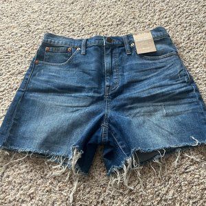 Madewell High-Rise Denim Shorts - Size 29